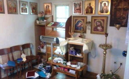 На Київщині пограбували каплицю УГКЦ.(ФОТО) На Київщині пограбували каплицю УГКЦ.(ФОТО)